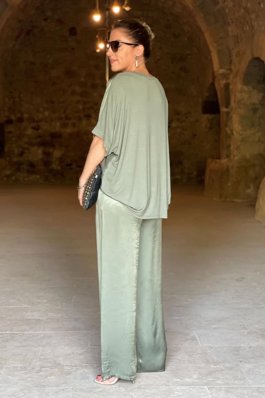 Brittany - Elegantes Satin-Set