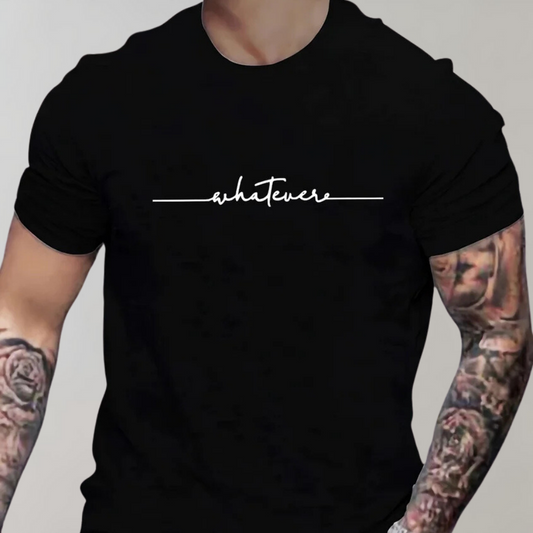 Frodo - Luźny Męski T-Shirt z Okrągłym Dekoltem