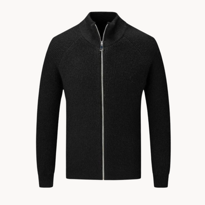 Sebastian – Sweter z pełnym zamkiem