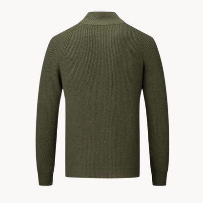 Sebastian – Sweter z pełnym zamkiem