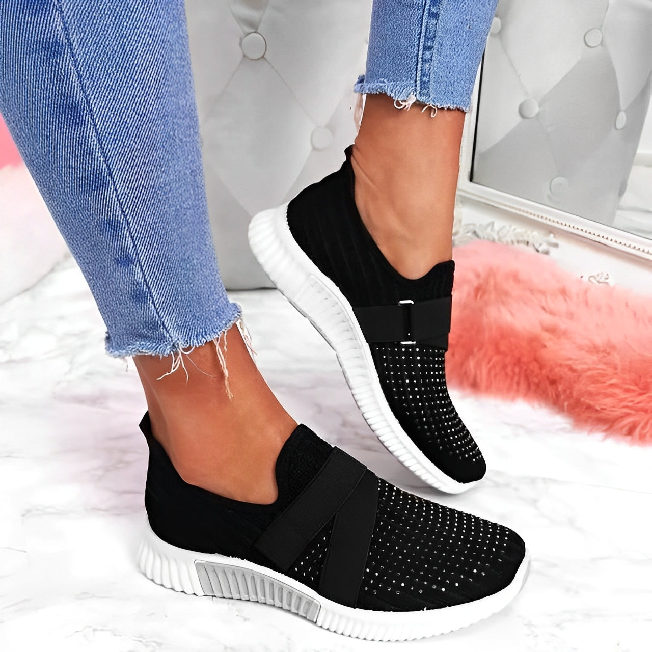 Christiana - Komfortowe wsuwane buty damskie