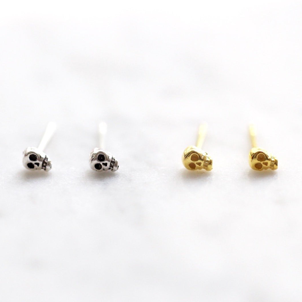 Reem - Małe kolczyki czaszki