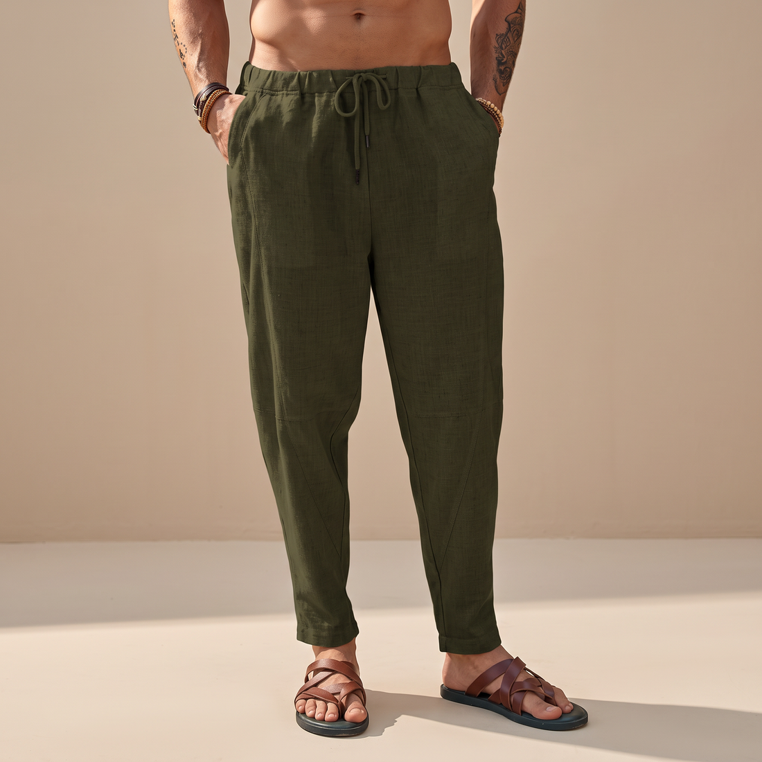Abel - Swobodne Spodnie Plażowe