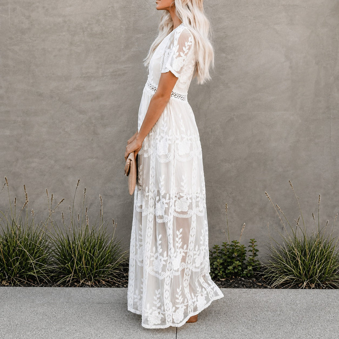 Alison - Stylowa, lekka sukienka maxi