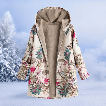 FluffCoat - Kolorowa, stylowa kurtka zimowa