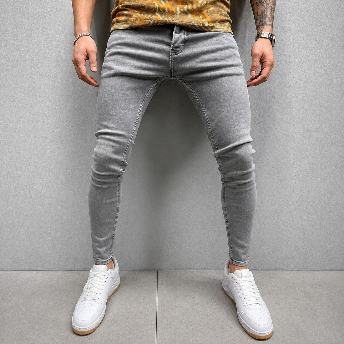 Keelan - Nowoczesne, dopasowane jeansy slim fit