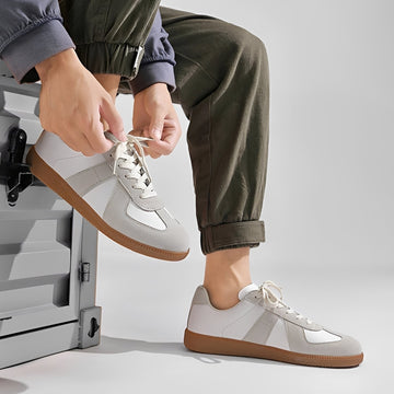 Gino - Wygodne męskie sneakersy z miękką, solidną podeszwą
