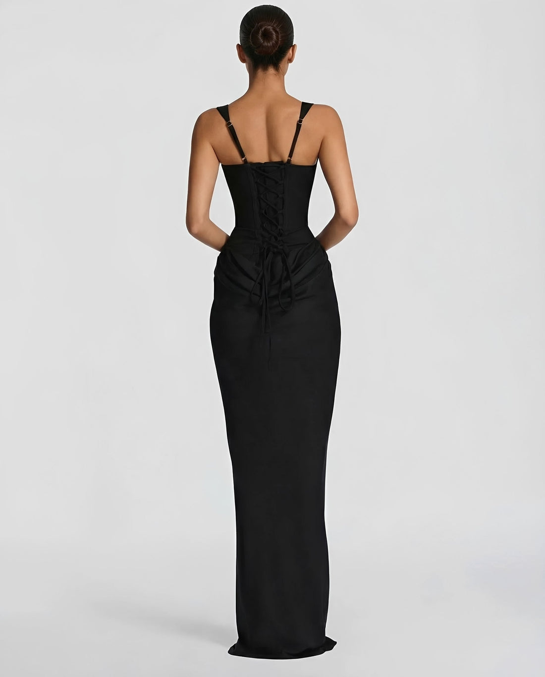 Dorsey - Elegancka maxi sukienka z gorsetem