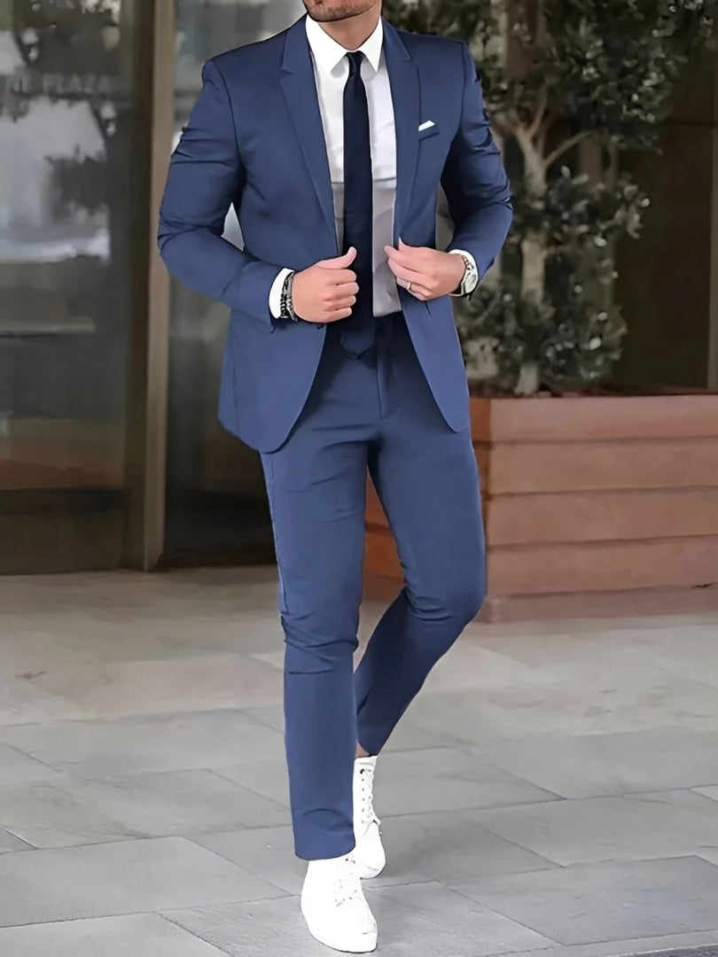 Zion - Stylowy Slim Fit Garnitur
