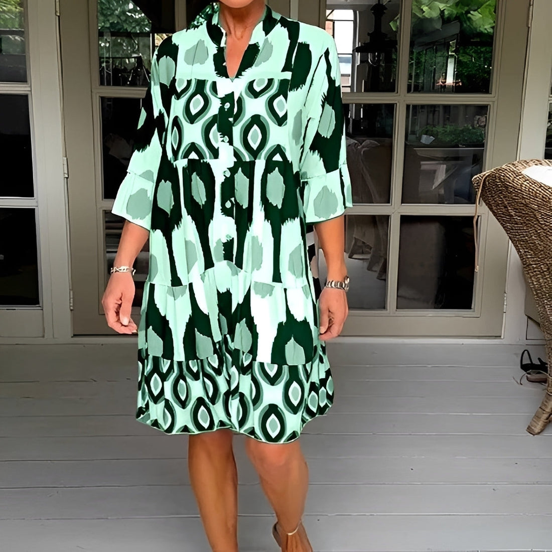 Katie - Luźna i modna sukienka