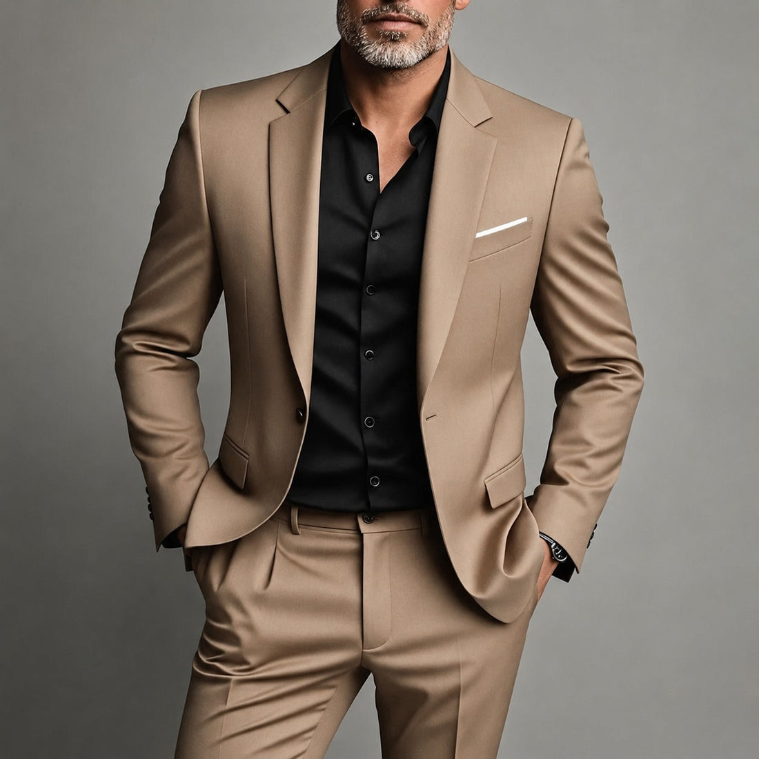 Carrillo - Stylowy Garnitur Slim Fit