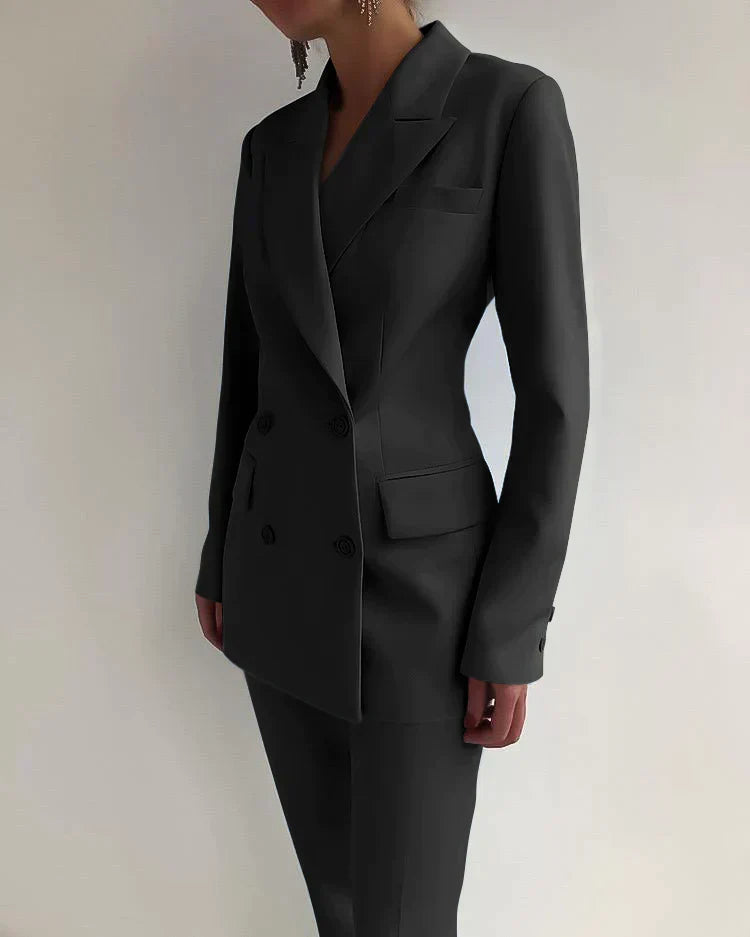 Marva - Suit with jacket and trousers for women