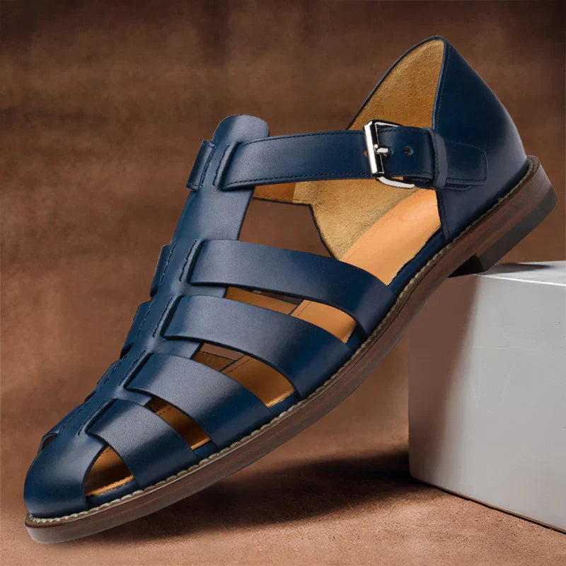 Blynn - Elegant leather sandals for men