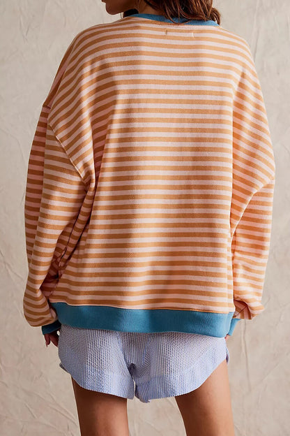 Monika – Pasiasty Damski Sweter