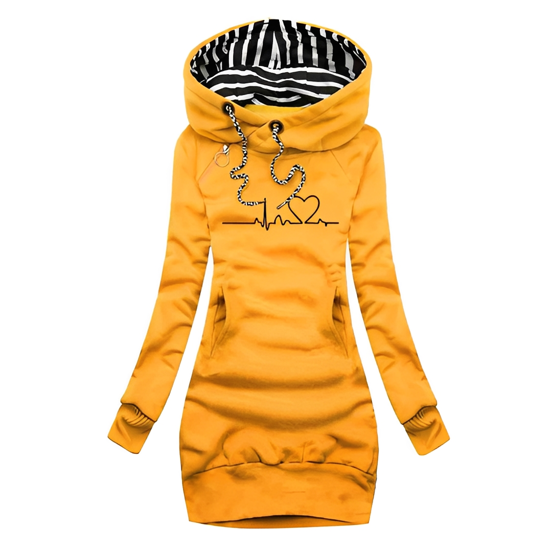 Amandine - Wygodna sukienka sweterkowa dla kobiet