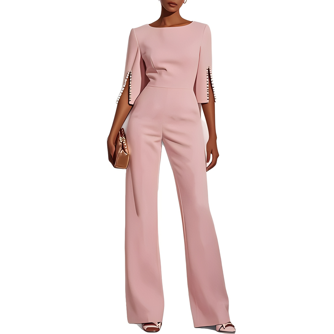 Carolane - Elegancki kombinezon dopasowany dla kobiet
