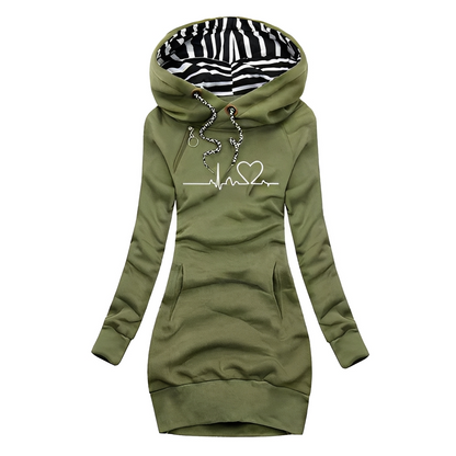 Amandine - Wygodna sukienka sweterkowa dla kobiet