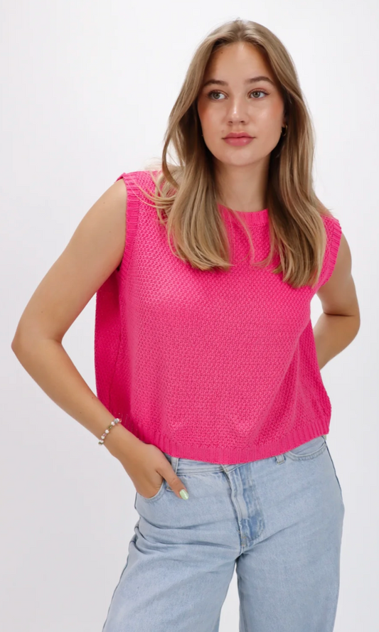 Irene – Top Dzianina Otwarte Plecy