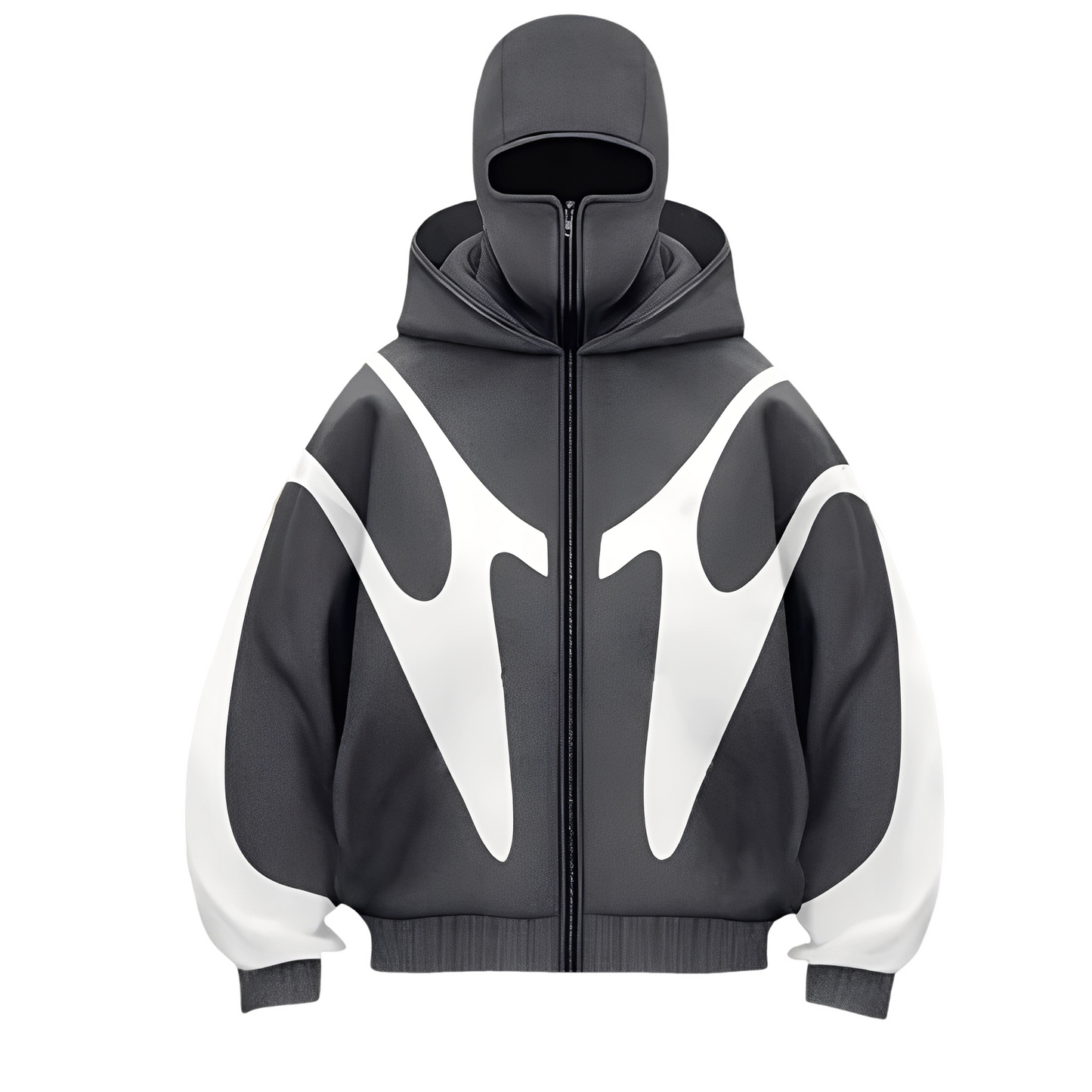 Patrick - Stylowy hoodie z wbudowaną kominiarką dla mężczyzn