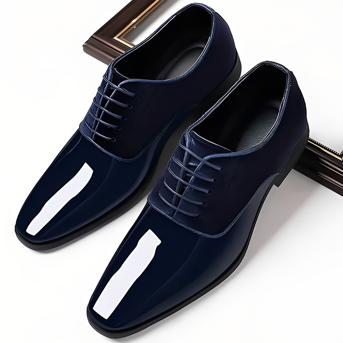 Aareni - Skórzane buty formalne modne dla mężczyzn