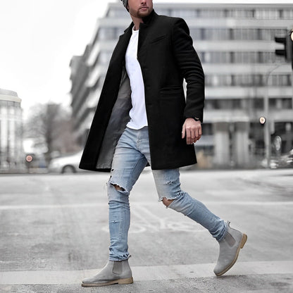 Hardy – Długi Płaszcz w nowoczesnym stylu