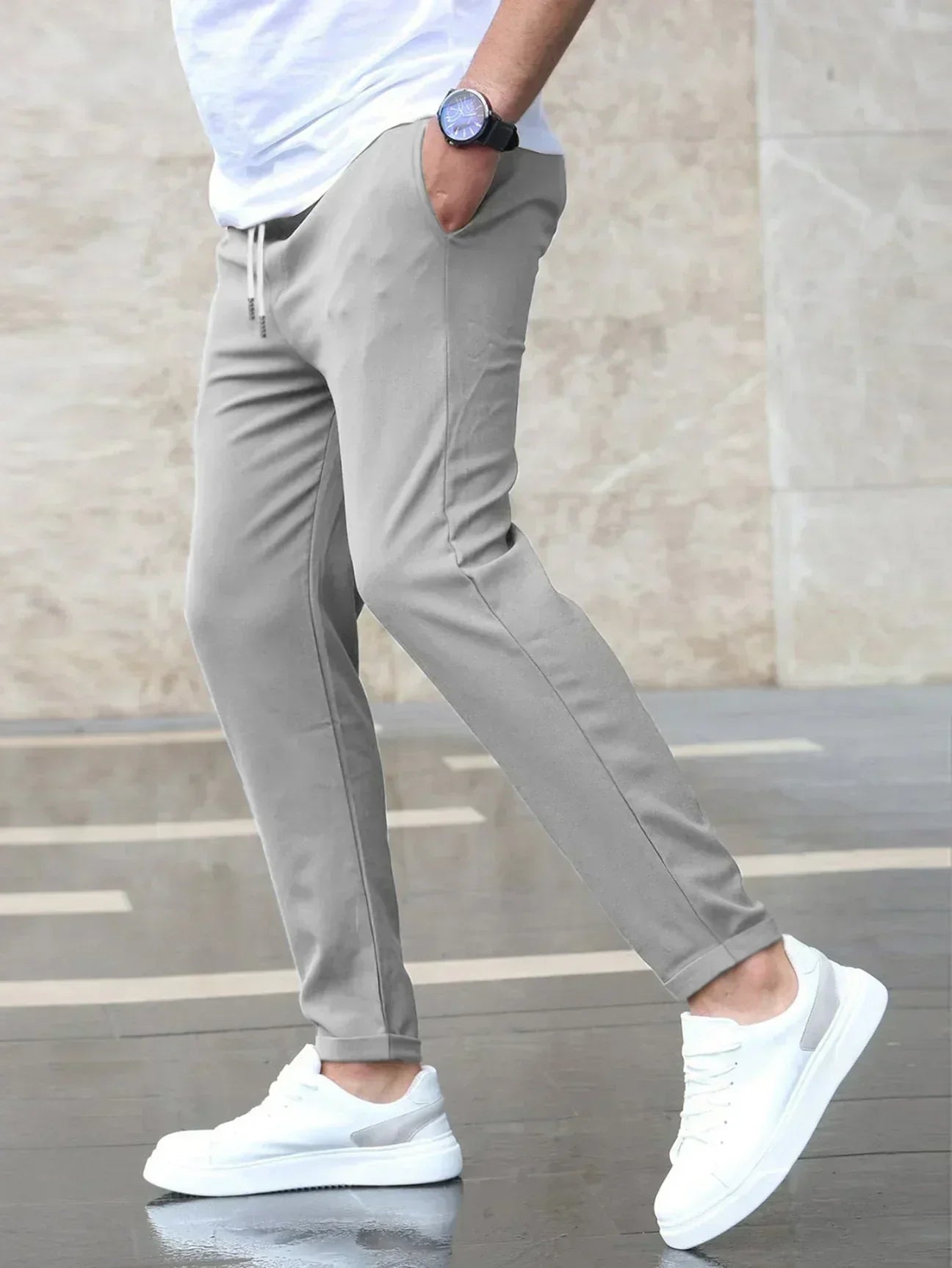 Nico – Eleganckie i wygodne spodnie stretch dla mężczyzn