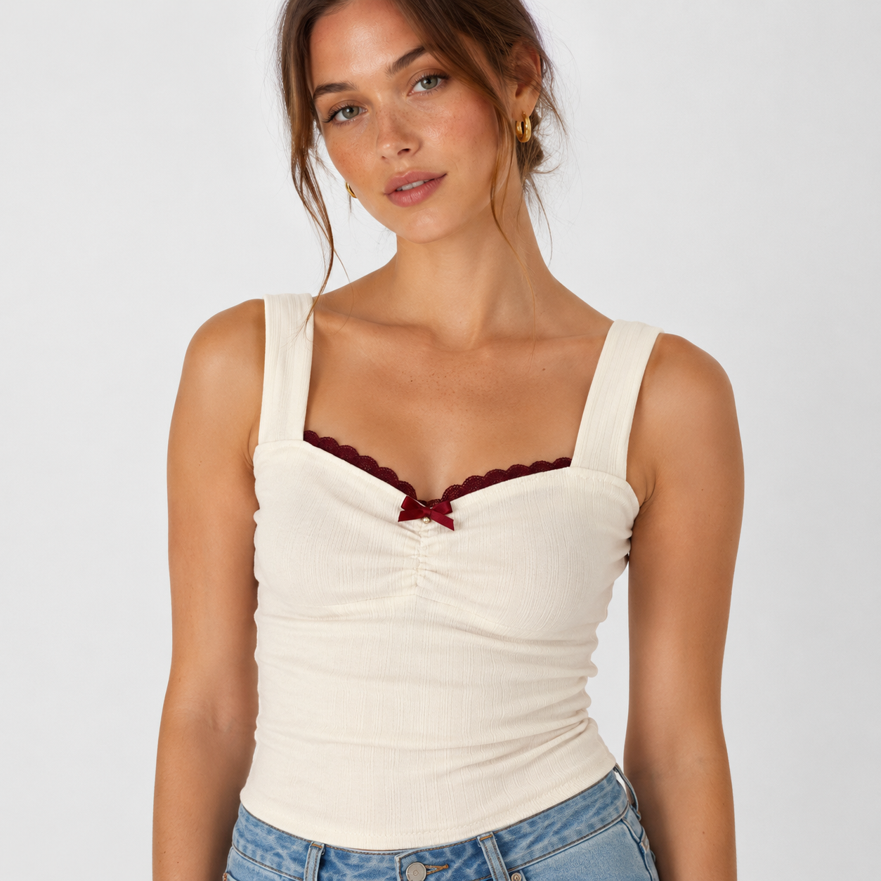 Eloise - Stylowy Top na Ramiączkach