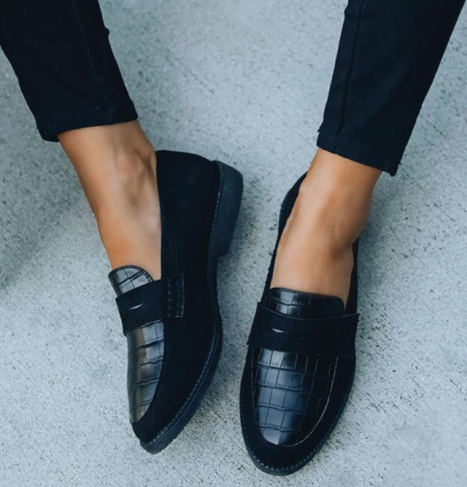 Agens - Ponadczasowe Czarne Damskie Biznesowe Buty