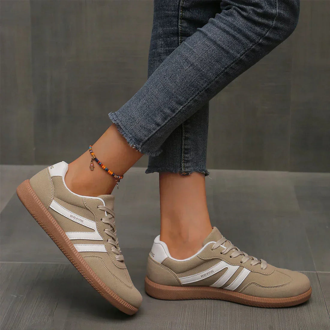 Lia - Damskie wygodne sneakersy