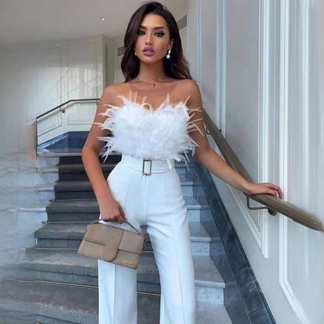 Izza - Elegancki i szykowny kombinezon