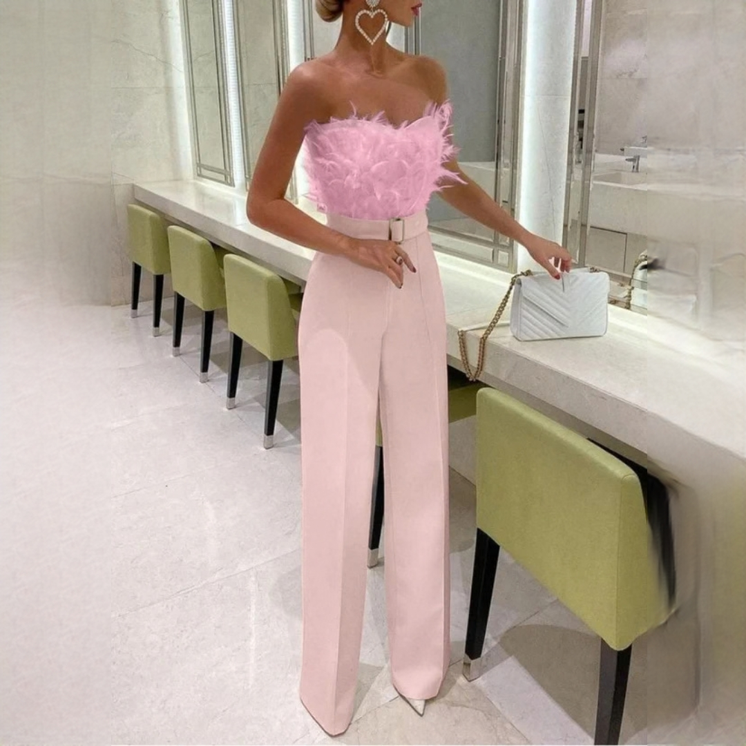 Izza - Elegancki i szykowny kombinezon