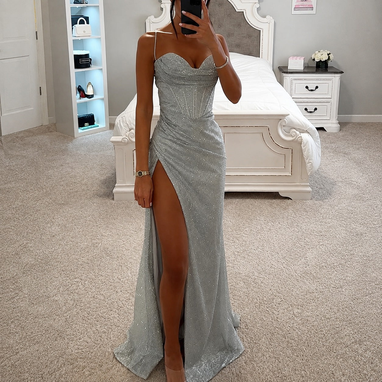 Alina - Elegancka sukienka gorsetowa