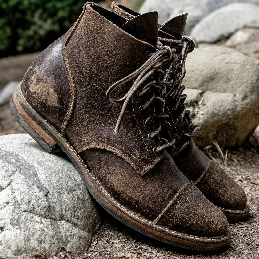 Aaron - Tradycyjne i retro buty męskie