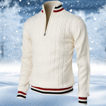 Ralph - Męski Sweter z Zamkiem o Stylowym Wyglądzie