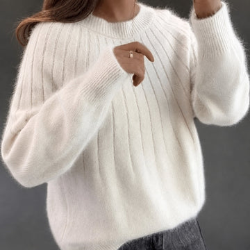 Taimi - Damski Sweter o Naturalnym Szykownym Wyglądzie