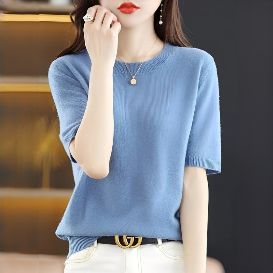 Blandine - Modny i subtelny T-shirt