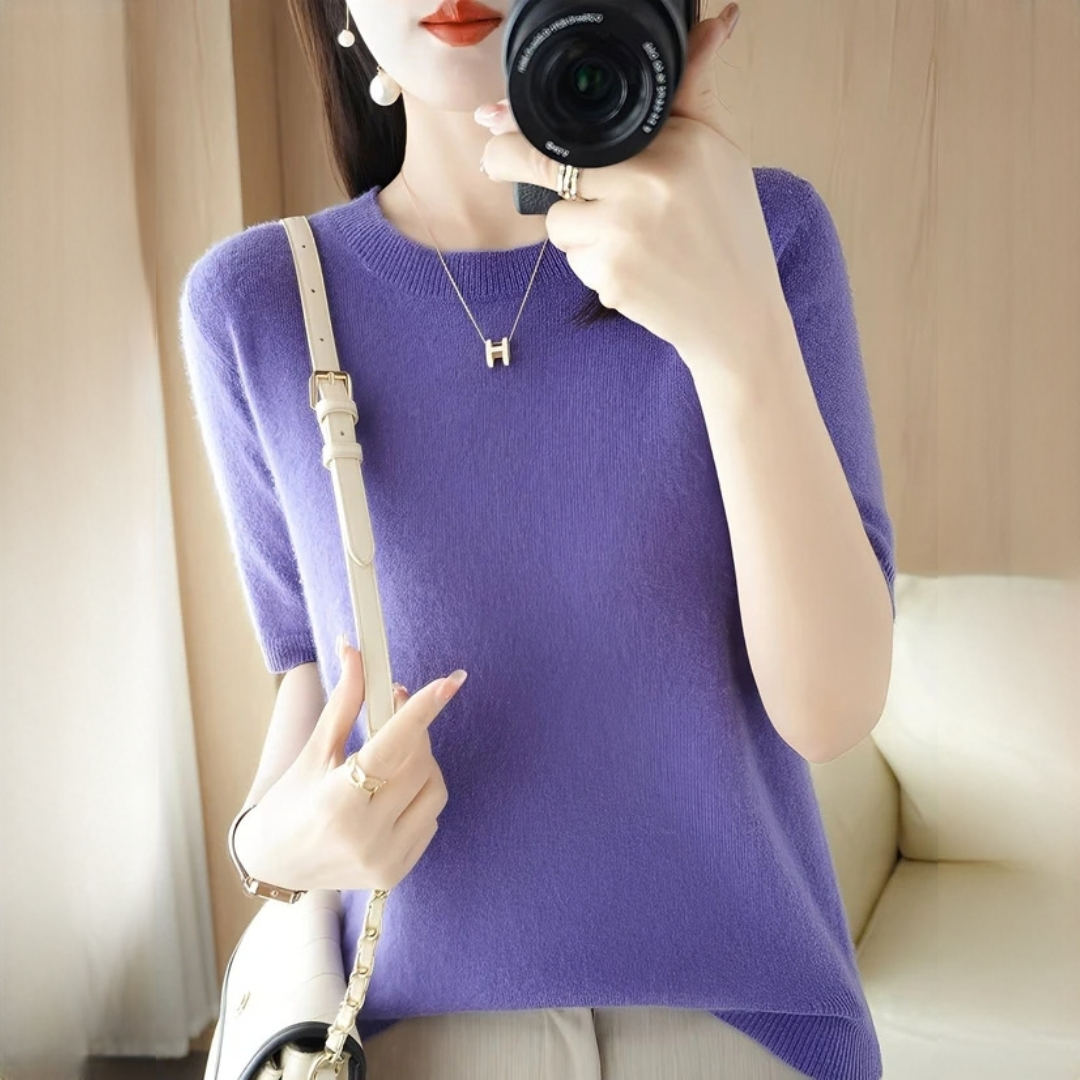 Blandine - Modny i subtelny T-shirt