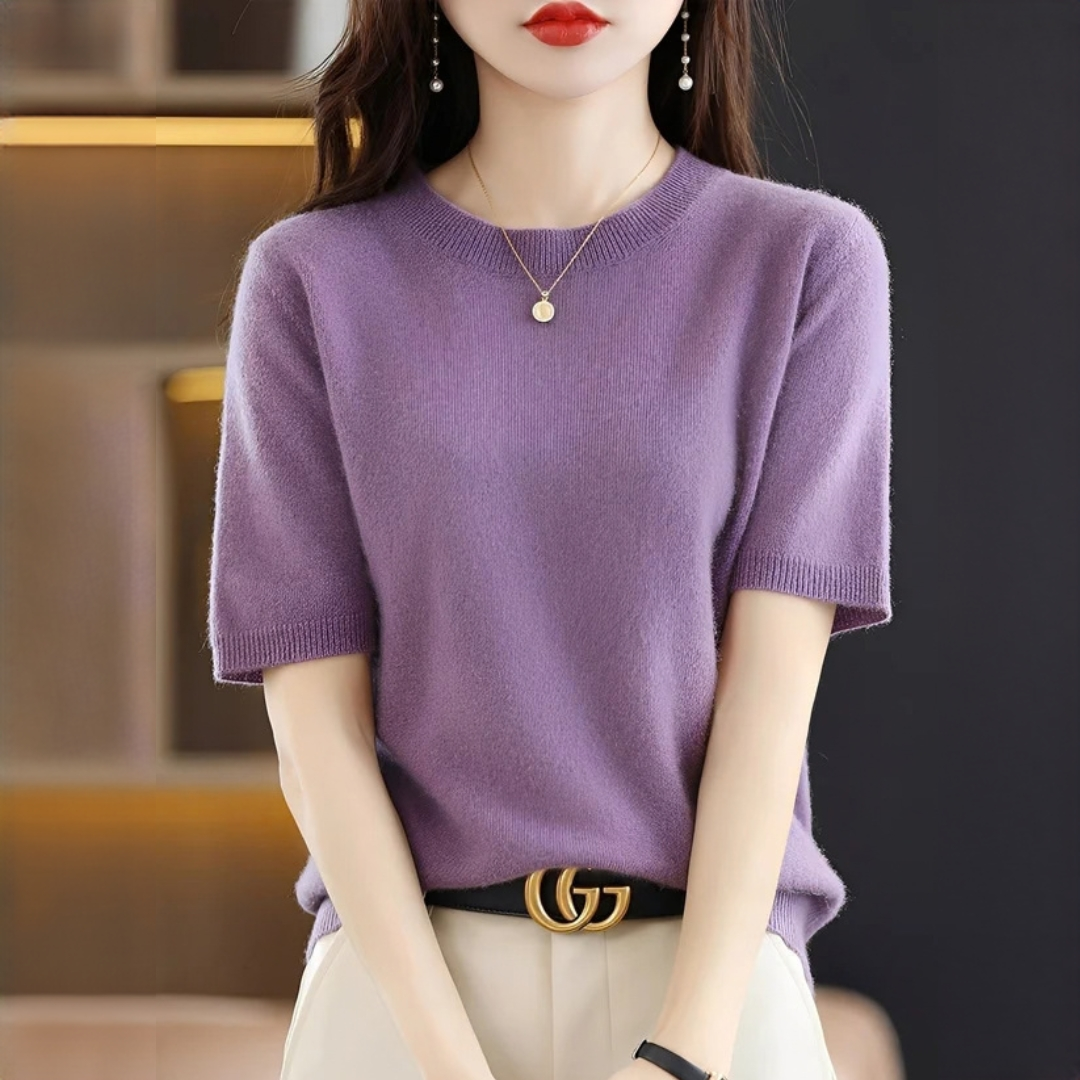 Blandine - Modny i subtelny T-shirt