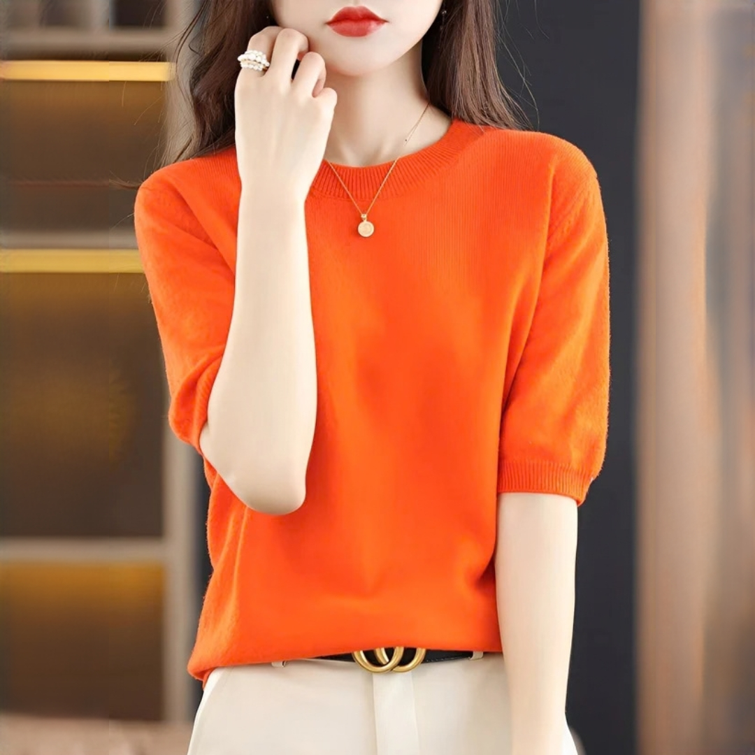 Blandine - Modny i subtelny T-shirt