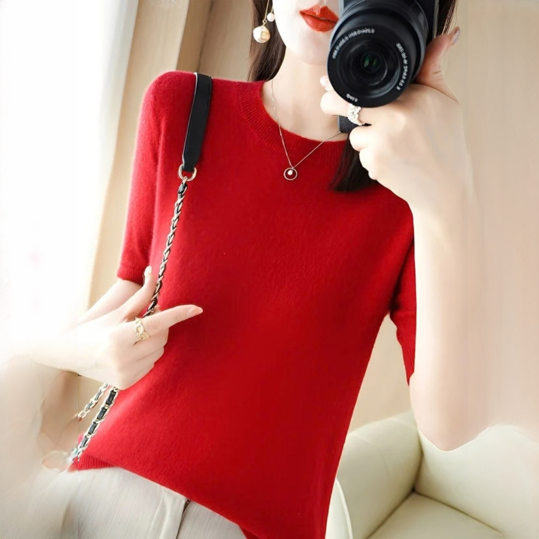 Blandine - Modny i subtelny T-shirt