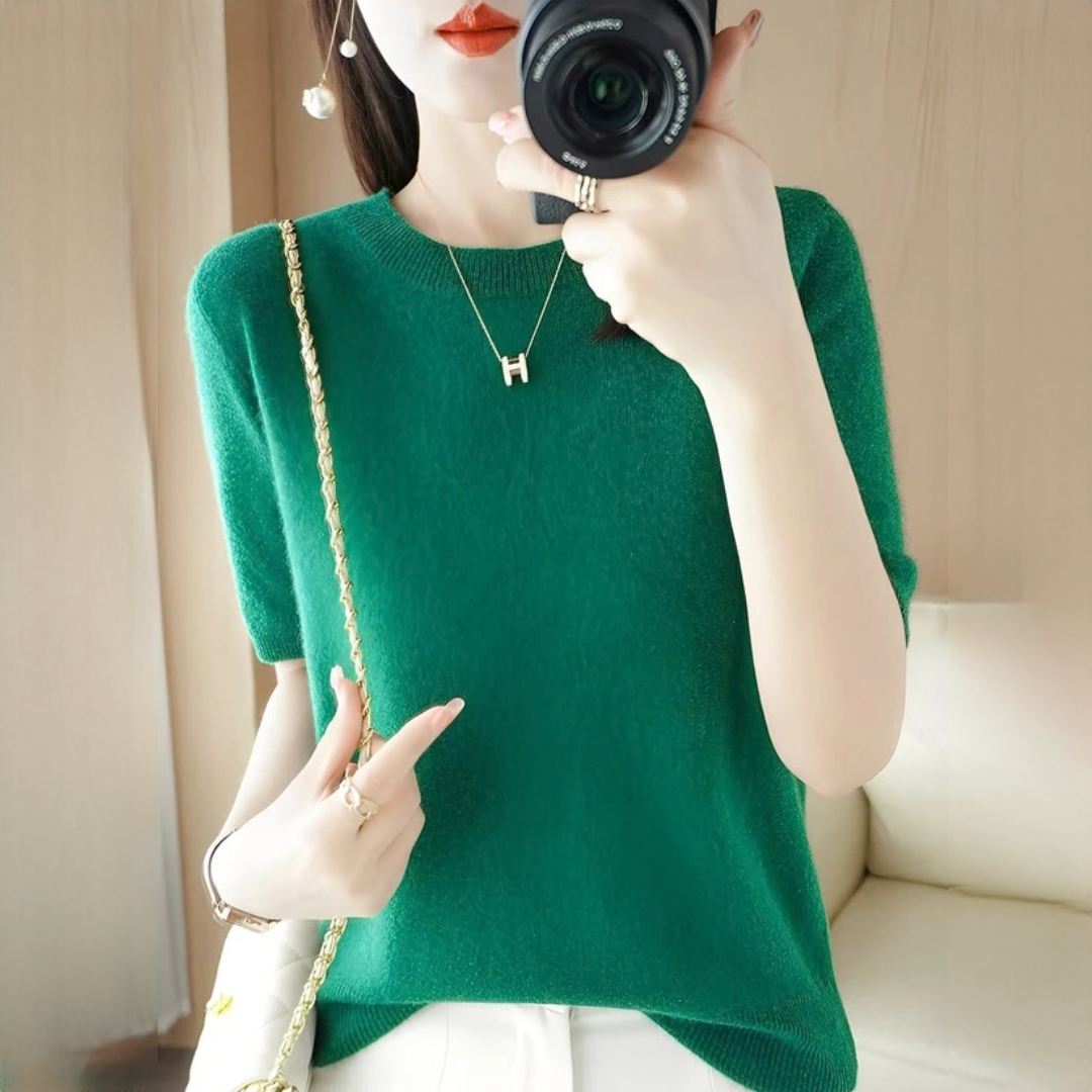 Blandine - Modny i subtelny T-shirt