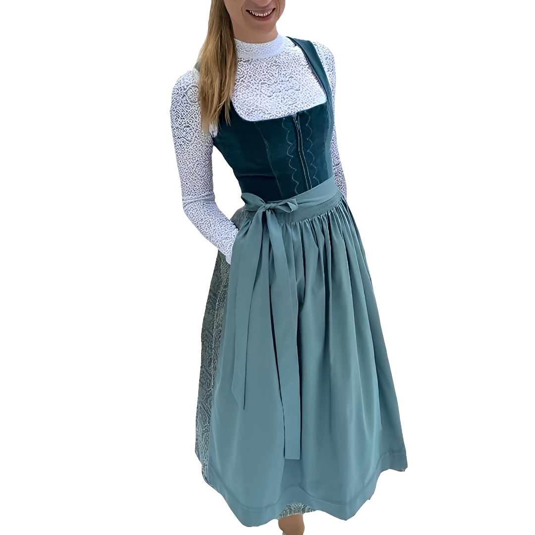 Muriel - Elegancki dirndl na Oktoberfest dla kobiet (bez podszewki)
