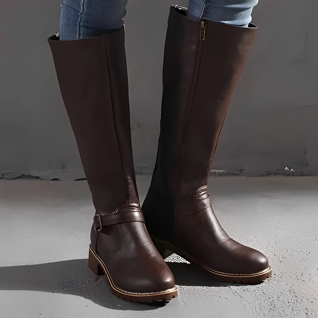 Livie - Eleganckie buty z zamkiem