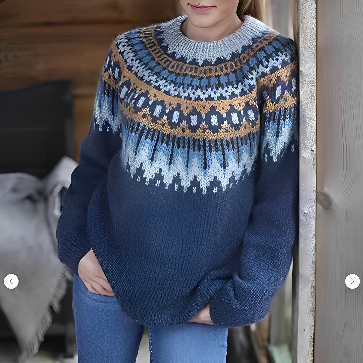 Manuela - Elegancki i ciepły sweter