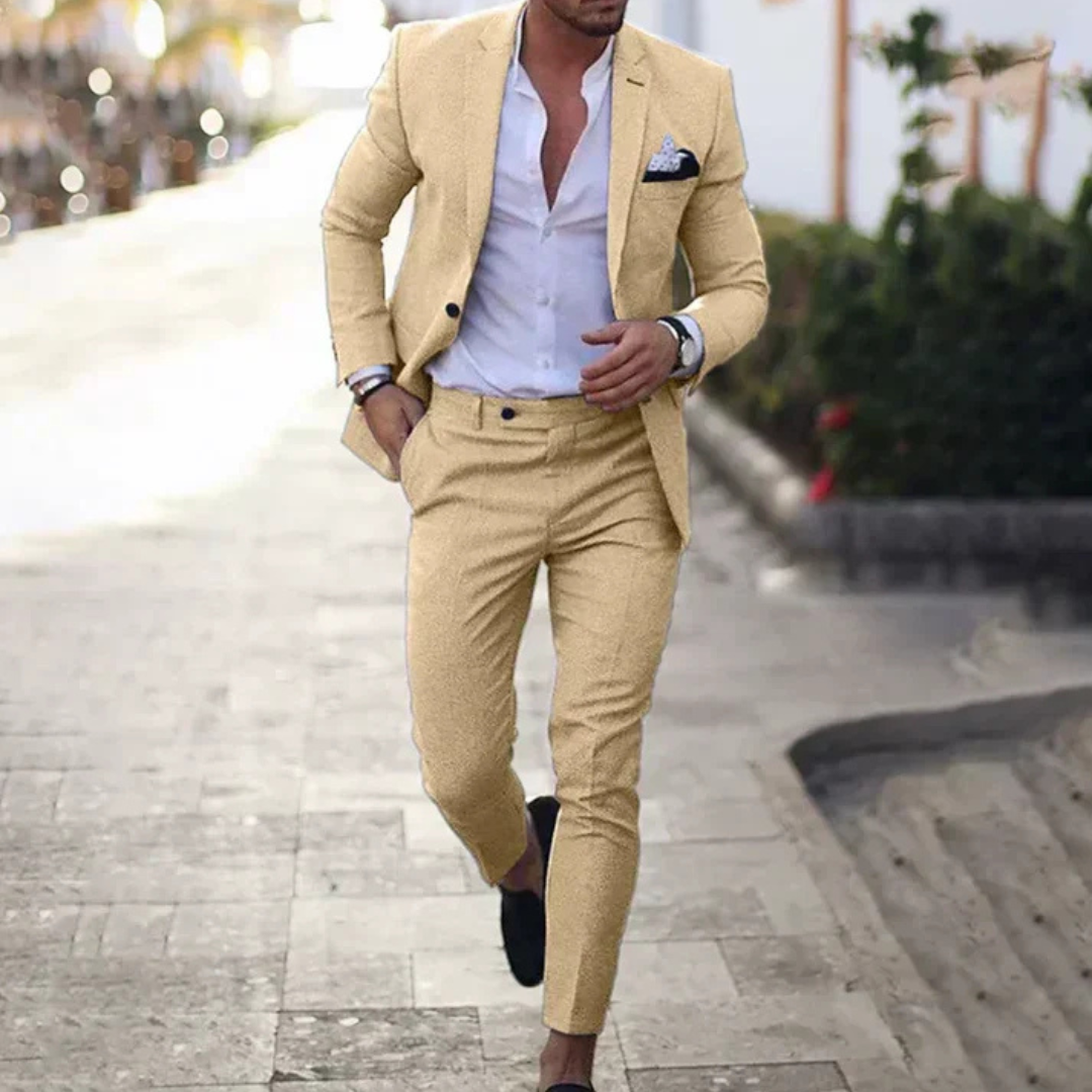 Asher - Zestaw garniturowy ze spodniami, styl casual