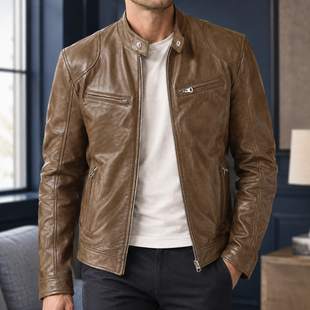 Jaron - Solidna kurtka w stylu casual