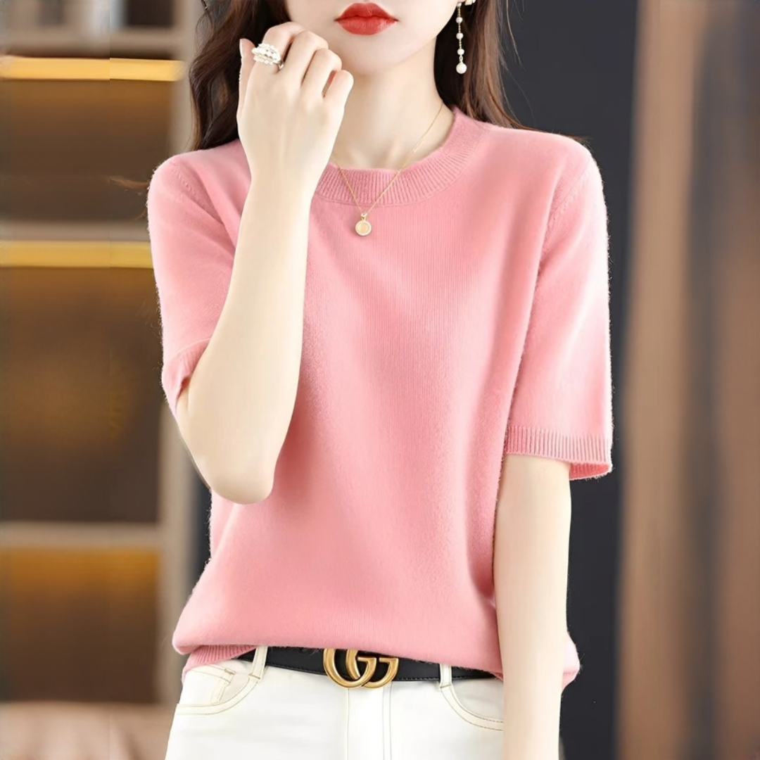 Blandine - Modny i subtelny T-shirt