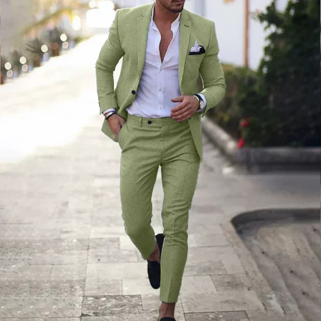 Asher - Zestaw garniturowy ze spodniami, styl casual