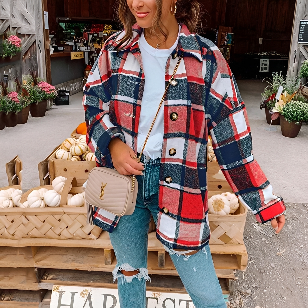 Anna - Elegancka i ciepła koszulka oversize