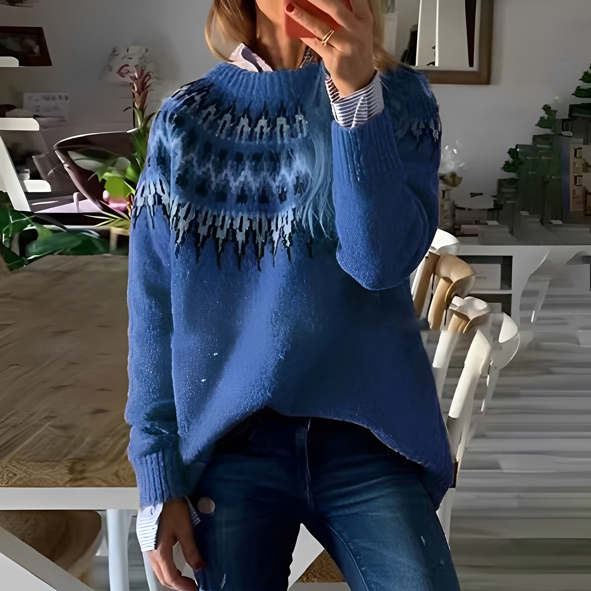 Manuela - Elegancki i ciepły sweter